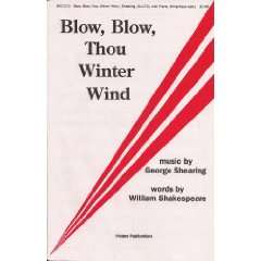  Blow, Blow, Thou Winter Wind (S.A.T.B. with Piano, String 