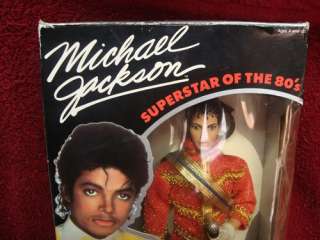 Michael Jackson Superstar of The 80 s Doll Figure RARE  