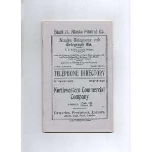  Alaska Telephone and Telegraph Co. Telephone Directory 