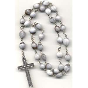 Anglican Rosary   Jobs Tears, Simple Cross