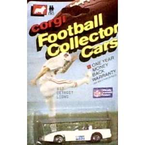  Detroit Lions 1/64 Corvette 1983 Corgi Trading Cars NFL 