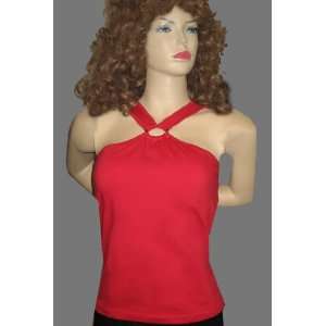  Victorias Secret $25 Red O Ring Bratop Top LARGE 