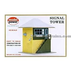   : Model Power HO Scale Interlocking Tower Building Kit: Toys & Games