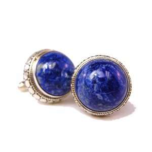   the Earth Cufflinks Lapis and sterling silver DD I17 03000 Jewelry