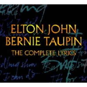  The Complete Lyrics (9781857936667) Sir Elton John 