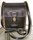   Leatherware Shoulder Bag Handbag Black SM Willis USA VTG Vintage