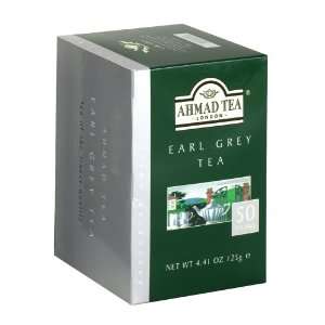Ahmad Earl Grey Tea, 50 Count 4.41 Ounce Packet  Grocery 