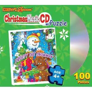    FROSTY THE SNOWMAN KID PUZZLE WITH CD #2 The Hit Crew Music