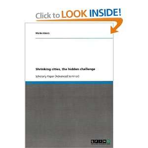   cities, the hidden challenge (9783638651196) Malko Ebers Books