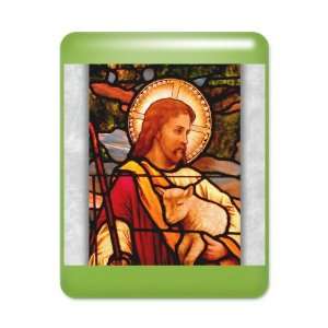  iPad Case Key Lime Jesus Christ with Lamb 