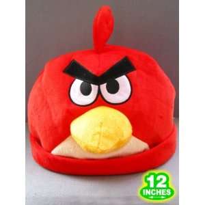  Angry Birds Plush Hat   Red Bird 