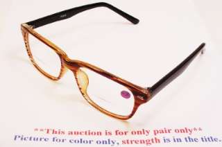 Book Worm 50s Lg Bifocal Reading Glasses +2.50 R263B  