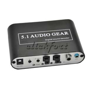 New 5.1 HD Audio gear Digital Sound decoder  