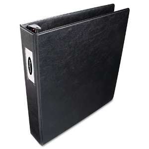  With Label Holder, 1 1/2 Capacity, Black   Sold As 1 Each   Popular 