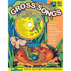 Gross & Annoying Songs 96 Page Activity Book & Music CD 
