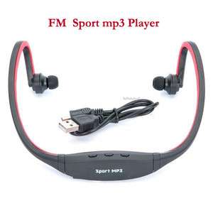  Portable Hifi Wireless Headsets Support Up to 8GB FM Radio MP3 Player