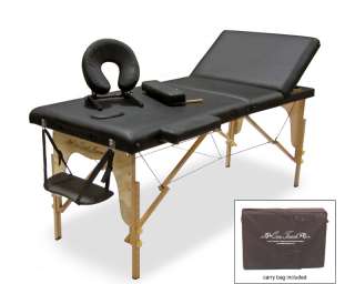   Massage Table Deluxe II Series by OneTouch Black    5Y