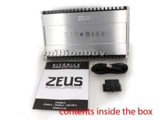 HIFONICS ZXI200.2 800W ZEUS 2 CHANNEL CAR AMPLIFIER NEW  