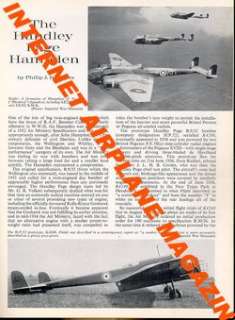 AIRCRAFT PROFILE 58 WW2 RAF HANDLEY PAGE HAMPDEN BOMBER  
