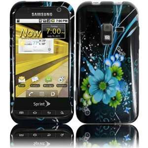  Blue Flower Hard Case Cover for Metropcs Samsung Galaxy 