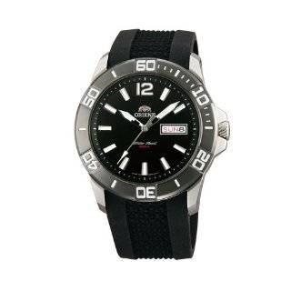   Black Mako Automatic Rubber Strap Dive Watch Orient Watches