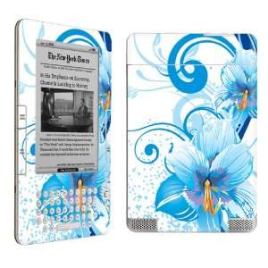   Kindle 2 Tablet Vinyl Protection Decal Skin Blue 
