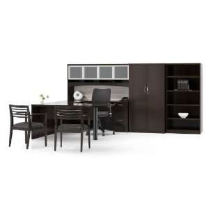  Compel Insignia Series U Shaped Bow Front Desk Set: Office 