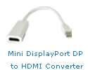 Mini DP Display Port to DVI Adapter Cable for Apple Macbook 6FT New 