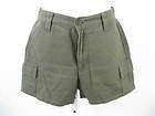 DKNY CLASSIC Olive Green Cotton Casual Shorts Sz 2  