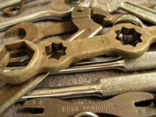 Vintage Mechanics tool lot wrenches ratchets SK proto craftsman fleet 