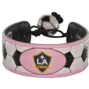  Los Angeles Galaxy Pink Soccer Bracelet