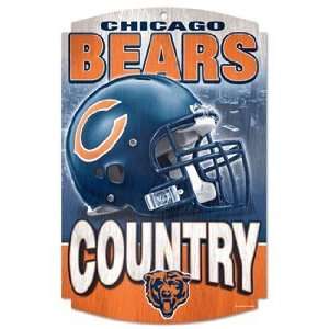    NFL Chicago Bears Sign   Wood Style ~SALE~: Sports & Outdoors