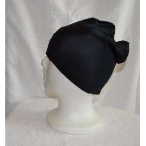    Black WaveCap hat   Spandex Dome Du rag Cap