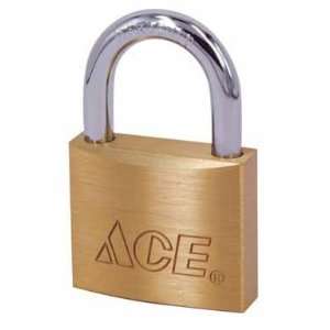  6 each: Ace Solid Brass Padlock (88/20KA002): Home 