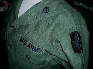 Army Vietnam Era Small/Medium fatigue Shirts  