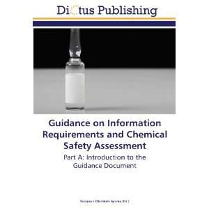   Guidance Document (9783843338929) European Chemicals Agency Books