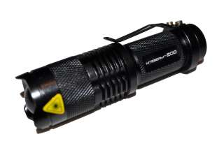 NITEBEAM 200   200 Lumen focusable mini flashlight  