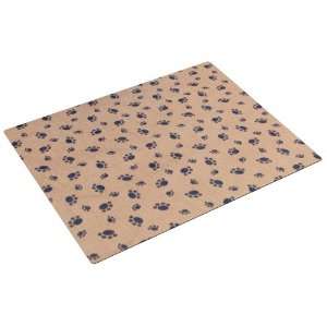 Drymate Ex Large Cat Litter Box Mat with Paw Imprint Design, 28 Inch 