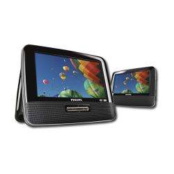   inch Dual Widescreen Portable DVD Player (Refurbished)  Overstock