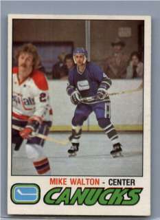 1977 78 O Pee Chee #350 Mike Walton Canucks *0819  