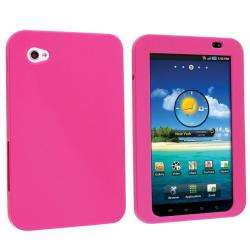   Pink Silicone Case for Samsung Galaxy Tab P1000 7 inch  