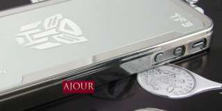   Transformer Aluminum iPhone 4 4g 4s Phone Case Cover A022F Silver
