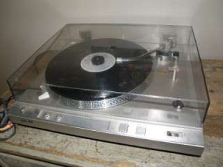 VINTAGE Sony Direct Drive Record Player in good used condition. Needs 