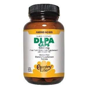  DLPA 1000 Free Form Amino Acid w B6: Health & Personal 