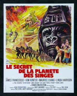 BENEATH THE PLANET OF THE APES * FRENCH MOVIE POSTER  