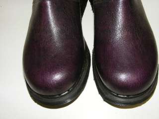 NEW Rad Doc Dr Martens Boots Wedge WomensUK 7 US 9 Tall ENGLAND Purple 