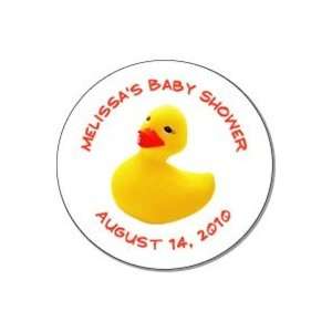  SBS13   Rubber Duckie Baby Shower Sticker Baby