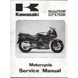   Motorcycle Service Manual Kawasaki Heavy Industries Inc. Books