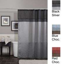 Lush Decor Geometrica Shower Curtain  