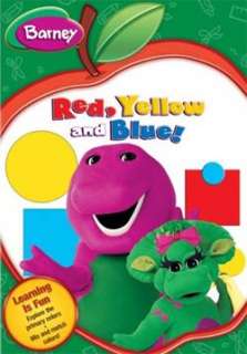 Barney   Red, Yellow & Blue   Back to School (FS/DVD)  